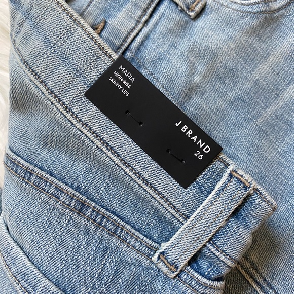 J BRAND Maria High Rise Super Skinny Stretch Jeans - Picture 4 of 11